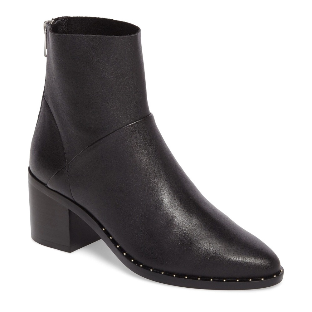 Nordstrom Treasure & Bond Farrah Leather Studded Bootie Size 6